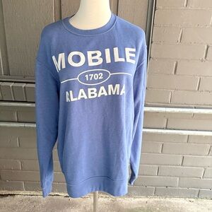 Blue Mobile AL Men's Sweater